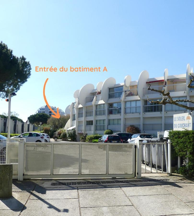NEW - Studio cosy - Plages à 5min - Parking privé - WIFI - Commerces au pied du bâtiment La Grande-Motte Exterior foto