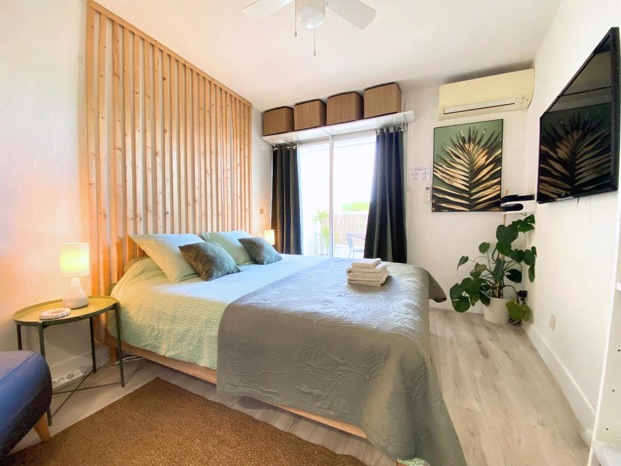 NEW - Studio cosy - Plages à 5min - Parking privé - WIFI - Commerces au pied du bâtiment La Grande-Motte Exterior foto